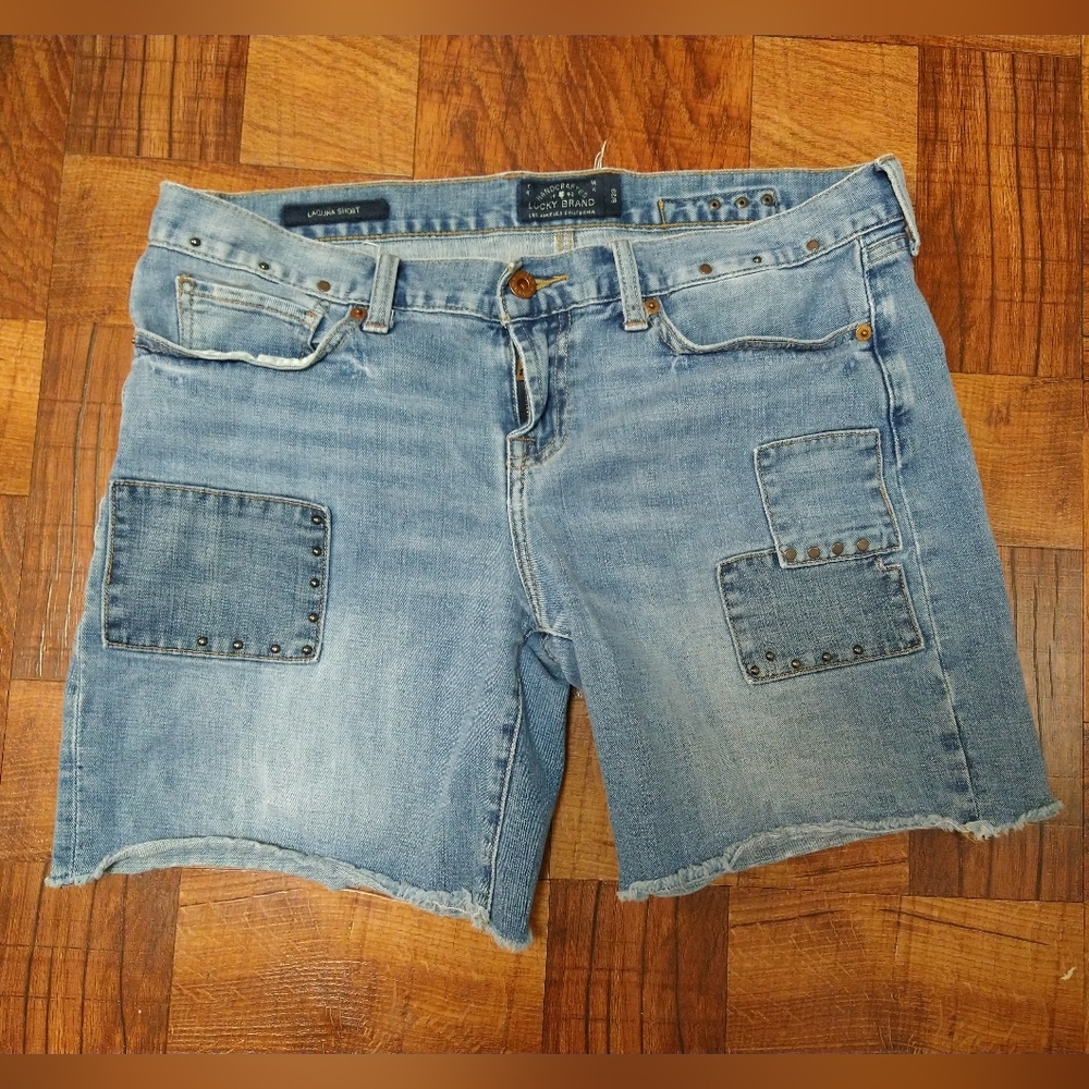 Lucky Brand Laguna Short Blue Jean Shorts Women's Size 8/29